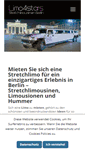Mobile Screenshot of limo4stars.de